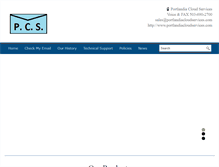 Tablet Screenshot of portlandiacloudservices.com